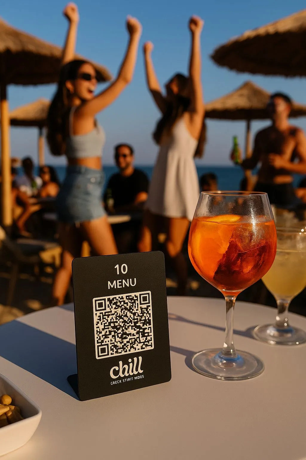 QR Code Menu Stand | QR Code Solution for Restaurant, Café and Hotel Tables - Otimsan Shop