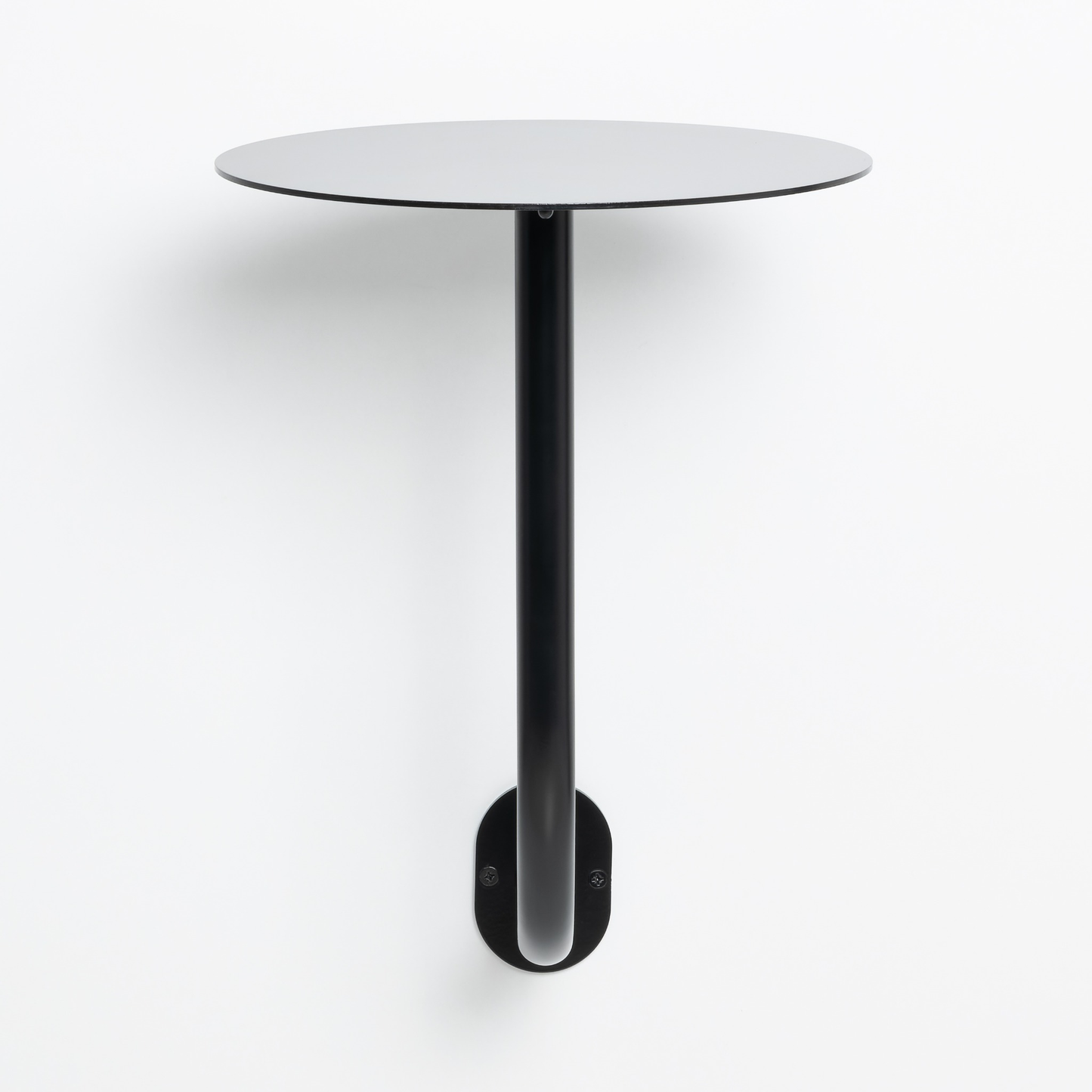 Wall-Mounted Café Bistro Table | L-Shaped Easy Installation Metal Frame - Otimsan Shop