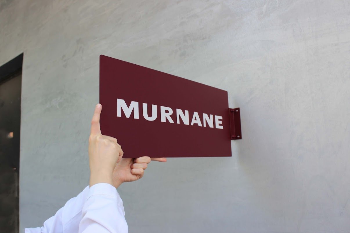 Double-Sided Budget Store Sign | Rectangular Custom Logo Print - Otimsan Shop