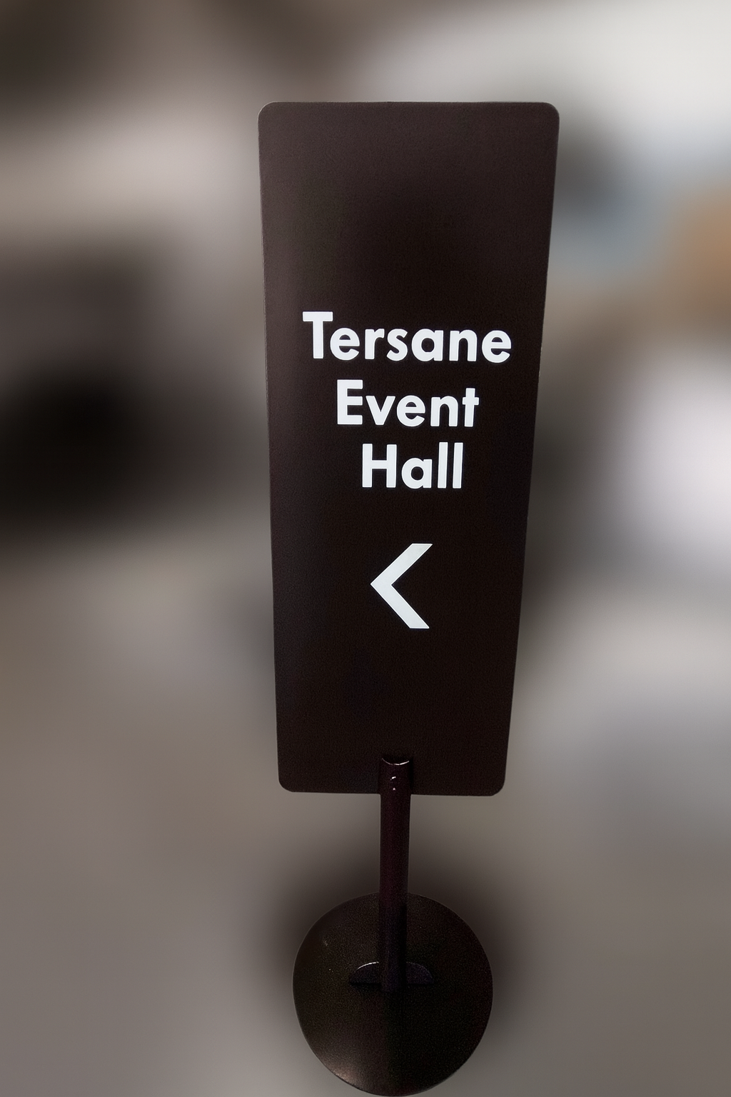Freestanding Directional Sign | Metal Information Board for Events, Parking Areas, and Entrances - Otimsan Shop