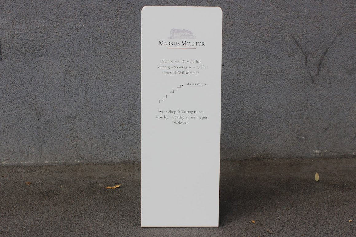 Freestanding Vertical Sign Board | Café | Restaurant | Sauna | Beauty Salon | Events - Otimsan Shop