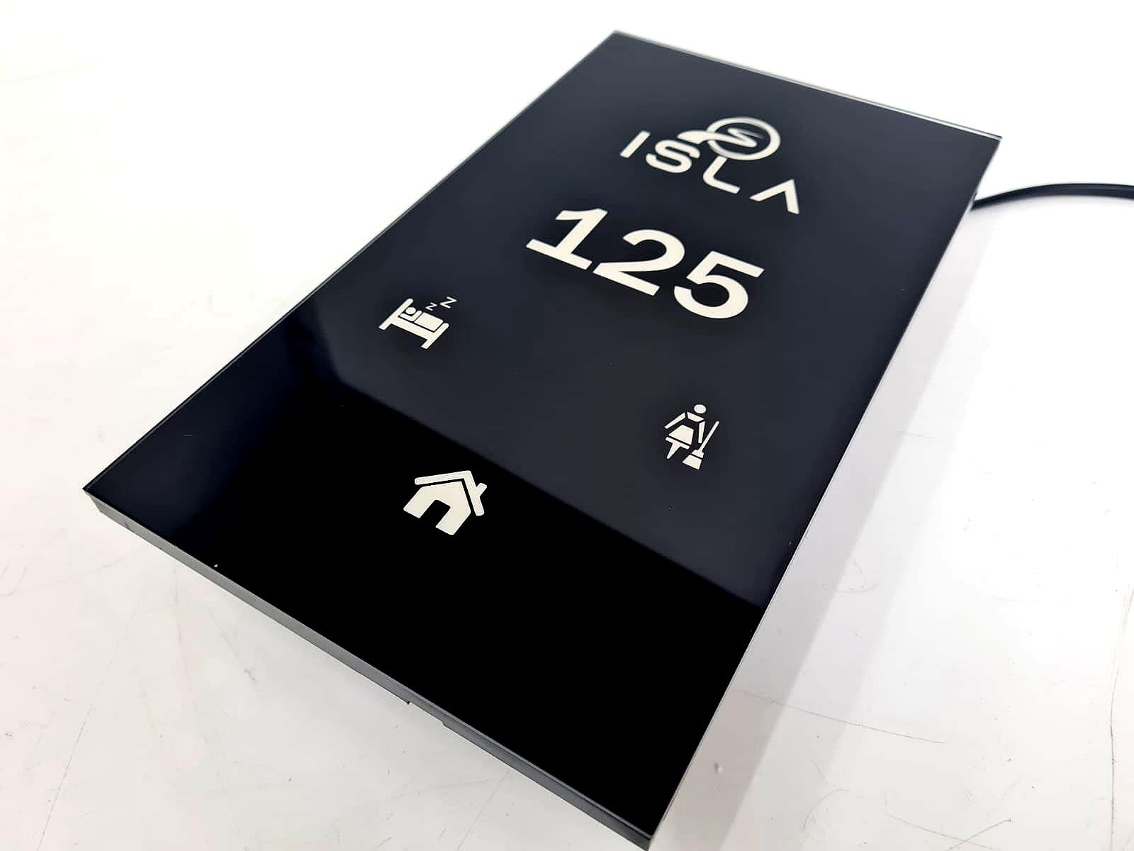 Smart Room Number Panel – LED Illuminated, Do Not Disturb (DND) & Cleaning Indicator - Otimsan Shop