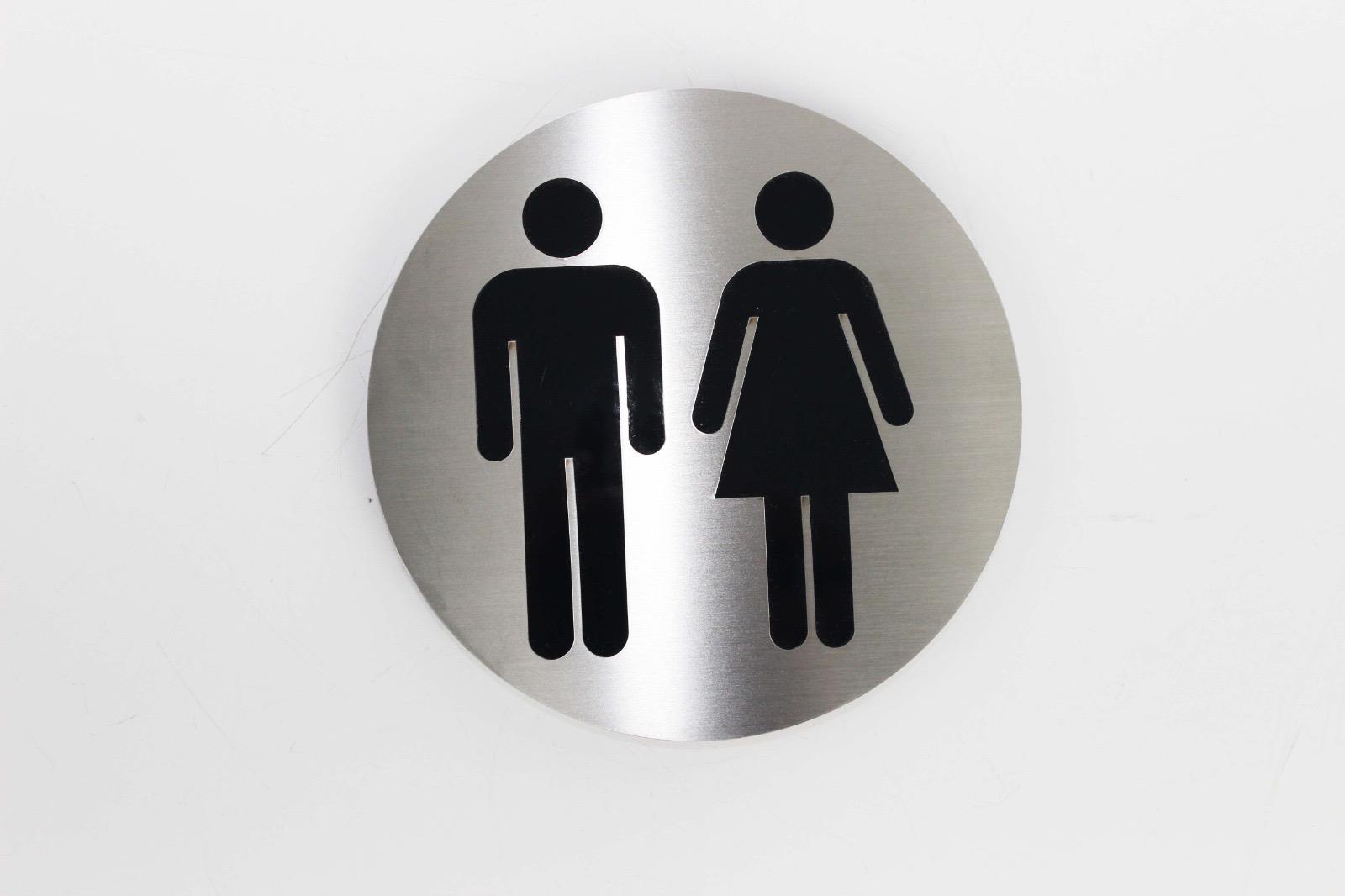 Steel Restroom Signs - Otimsan Shop