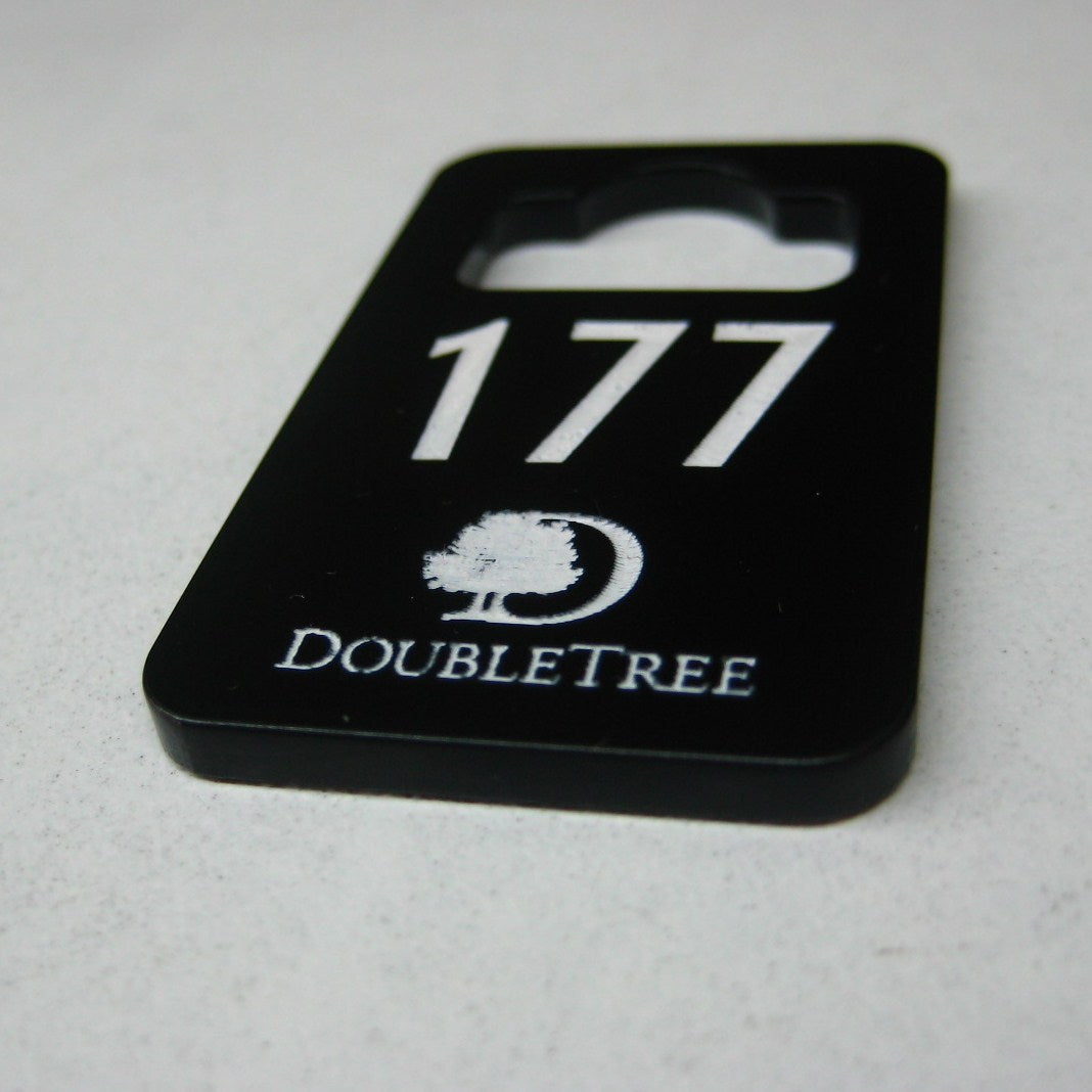 Plexiglass Cloakroom Number Tag | Custom Logo Coat Check Tag for Hotels & Restaurants - Otimsan Shop