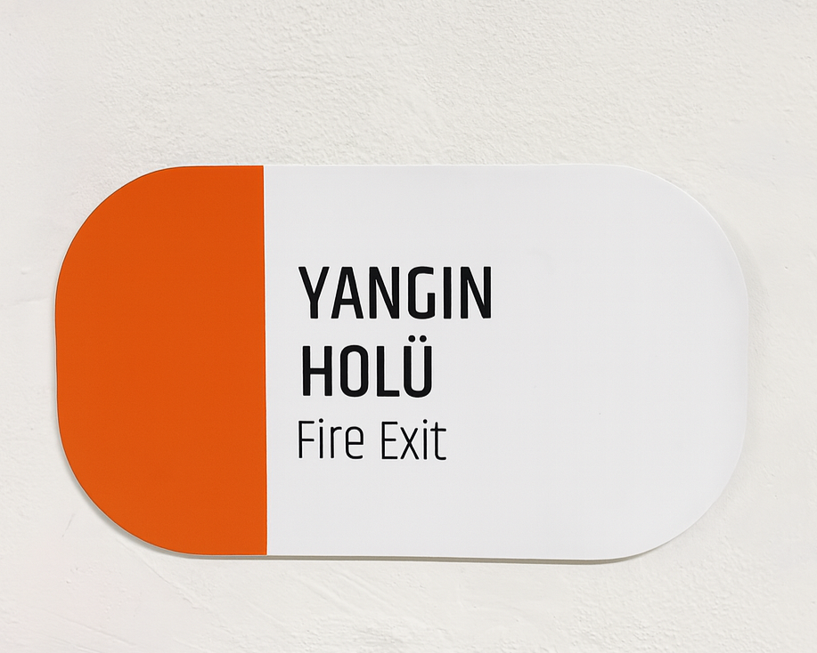 Room Nameplate Sign | Door Sign Plaque for Offices and Corporate Spaces - Otimsan Shop
