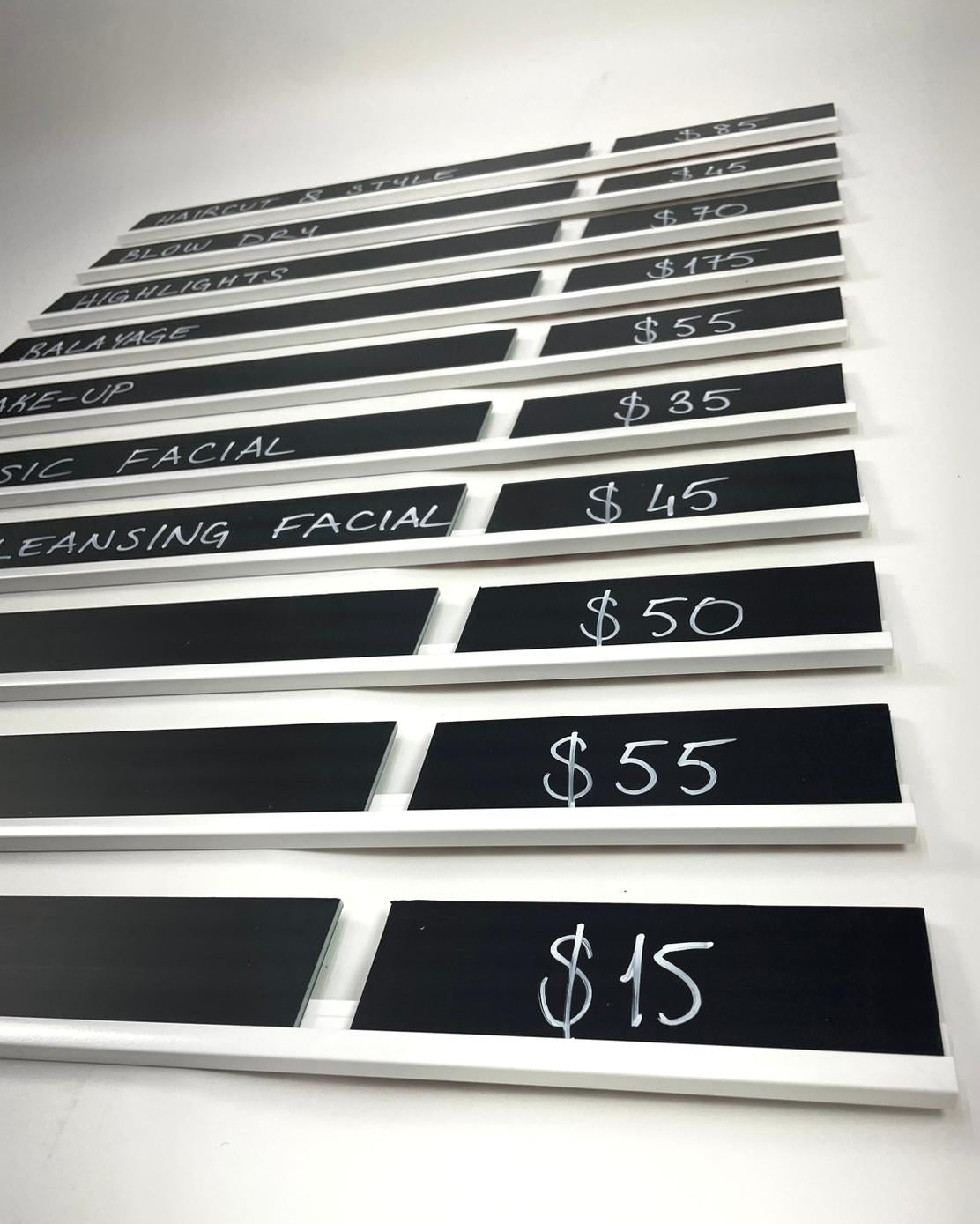 Write & Erase Menu Board – Updateable Price Sign for Cafés, Restaurants & Food Kiosks - Otimsan Shop