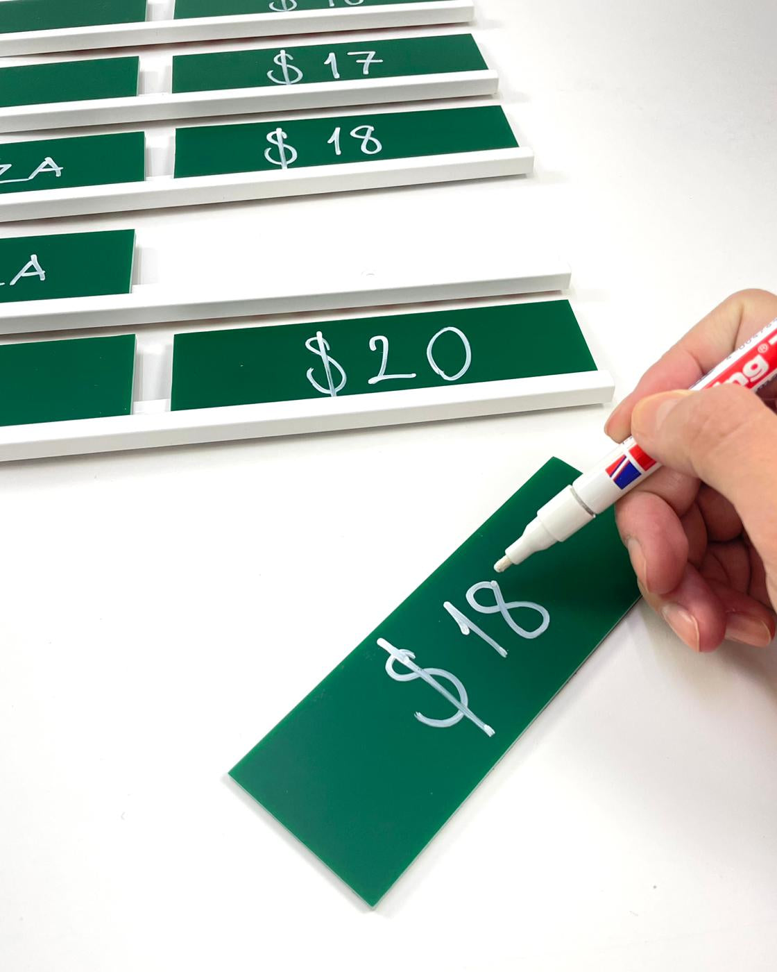 Write & Erase Menu Board – Updateable Price Sign for Cafés, Restaurants & Food Kiosks - Otimsan Shop